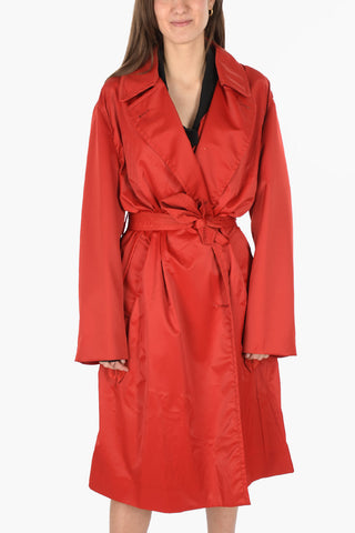MM0 cappotto chesterfield con cintura
