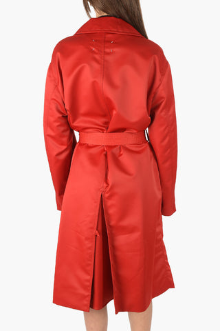 MM0 cappotto chesterfield con cintura