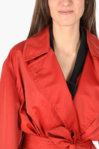 MM0 cappotto chesterfield con cintura
