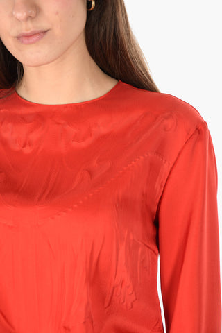 MM0 top with Embossed Pattern