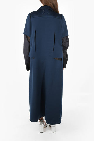 MM0 short sleeve coat with cut out details