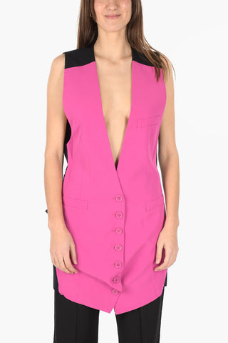 MM6 two-tone back adjuster vest
