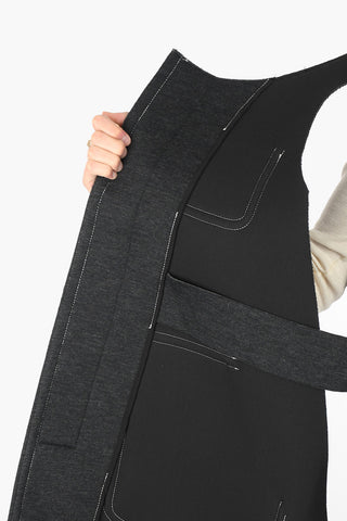 MM0 cappa utility con abbottonatura in velcro