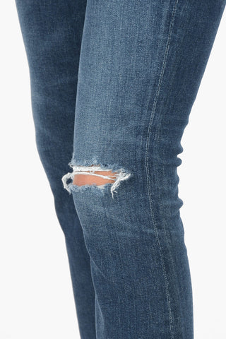Mid wash DEMY flare jeans