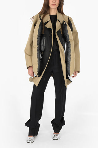MM0 vintage effect padded outerwear jacket