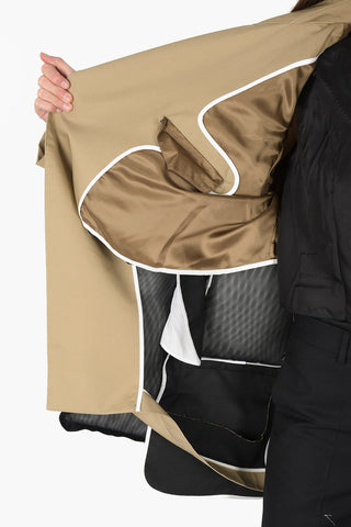 MM0 vintage effect padded outerwear jacket