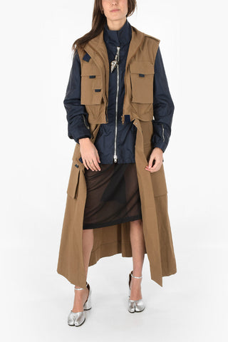 MM1 half zip utility coat