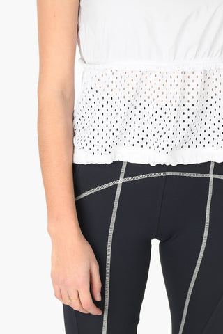 STELLA MCCARTNEY Top Running con Coulisse Regolabili