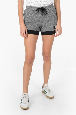 STELLA MCCARTNEY Shorts elasticizzati con coulisse
