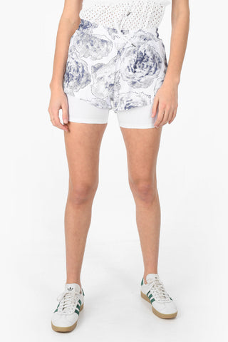 STELLA MCCARTNEY Shorts elasticizzati con coulisse