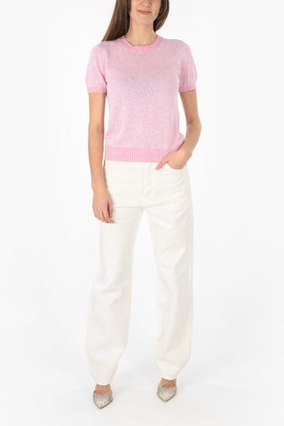 Crewneck short-sleeve Sweater