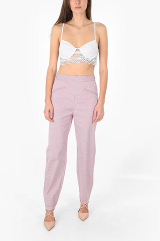 Spaghetti straps embroidered LENA bralette top
