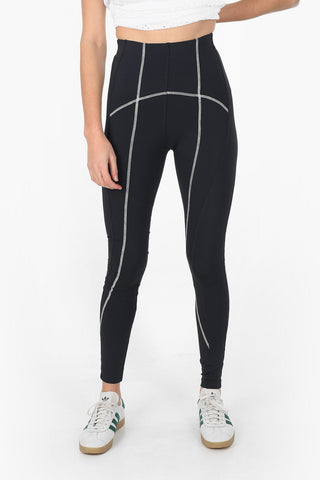 Leggings GALILEA con cuciture a contrasto