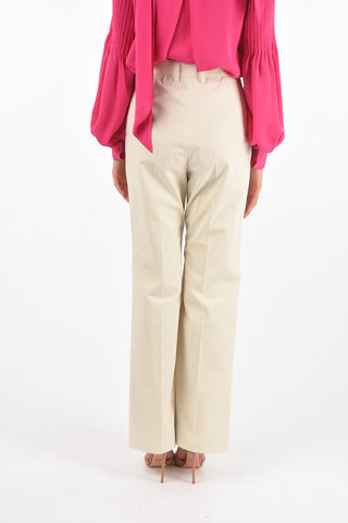Front Pleated FLARED Cotton Pants