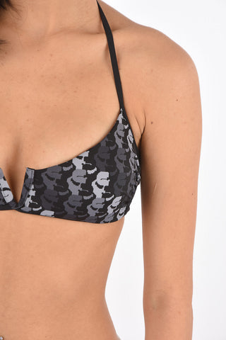 Top Bikini V Wire Stampato
