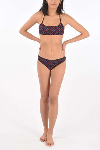 Printed Hipster Bikini Bottom