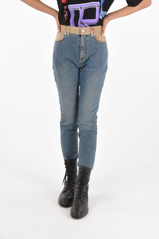 5 Pocket SLIM FIT Denims with Contrasting Details