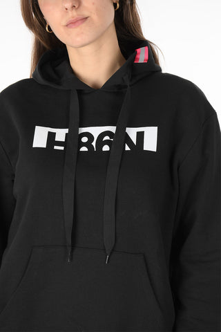 Printed hoodie H86N