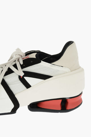 Y-3 YOHJI YAMAMOTO leather and fabric SUKUI III sneakers