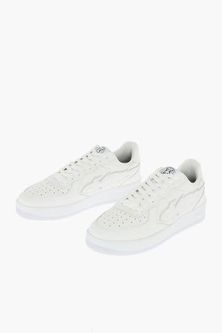 Leather sneakers
