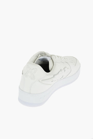Leather sneakers