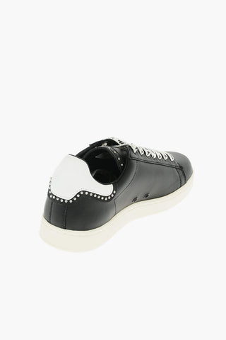 DISNEY leather ACTION sneakers with studs details