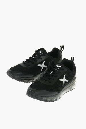 fabric sneakers with lights in the sole