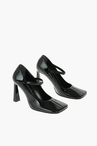 decollete mary jane in ecopelle 7cm