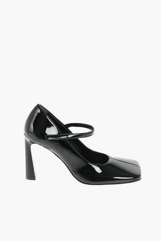 decollete mary jane in ecopelle 7cm