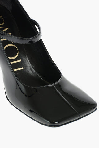 decollete mary jane in ecopelle 7cm
