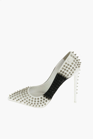 13cm leather DECO SPRAY pumps with studs