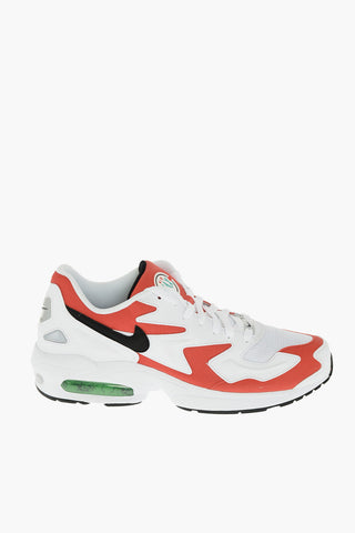 Faux Leather and Fabric Sneakers AIR MAX2 LIGHT