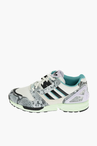 sneakers ZX 8000 in pelle effetto serpente