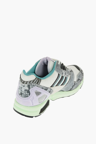 sneakers ZX 8000 in pelle effetto serpente