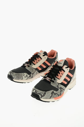 sneakers ZX 8000 in pelle effetto serpente