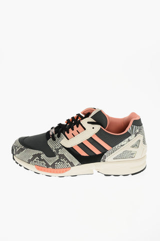 sneakers ZX 8000 in pelle effetto serpente
