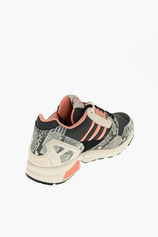 sneakers ZX 8000 in pelle effetto serpente