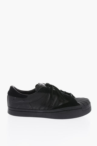 Y-3 YOHJI YAMAMOTO suede and leather YOHJI STAR sneakers