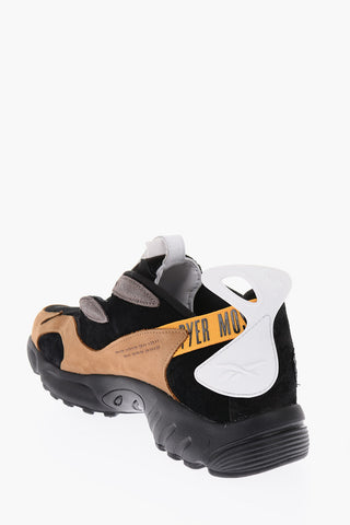 PYER MOSS Suede Leather Sneakers DAYTONA DMX EXPERIMENT