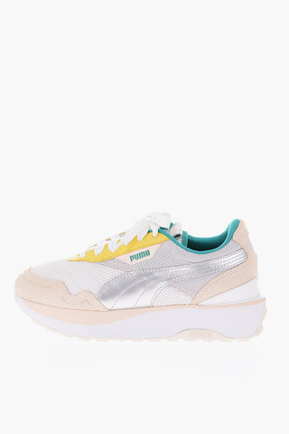 leather and fabric CRUISE RIDER OQ WN'S sneakers
