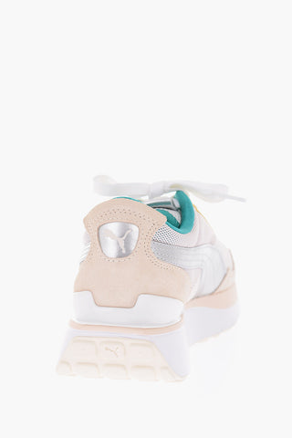 leather and fabric CRUISE RIDER OQ WN'S sneakers