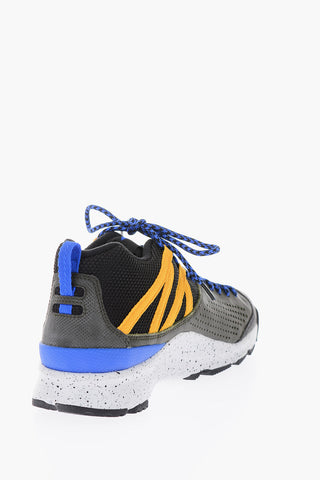 leather and fabric OKWAHN II sneakers
