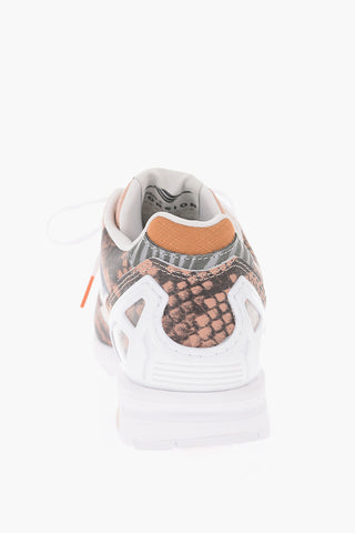 leather and fabric ZX 8000 sneakers