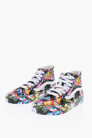 VANS floral patterned  OG SK8-HI LX high top sneakers