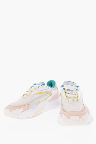fabric and leather HEDRA OQ sneakers