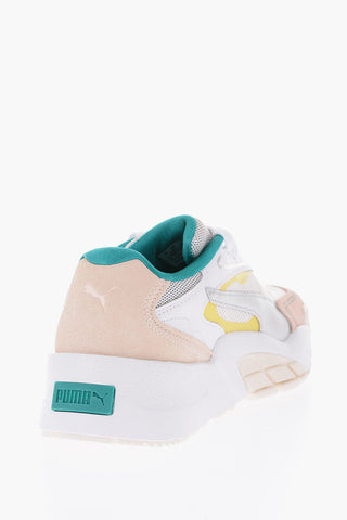 fabric and leather HEDRA OQ sneakers