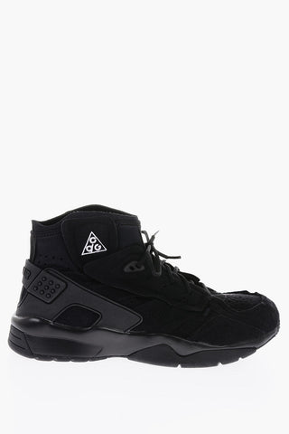 COMME DES GARCONS HOMME PLUS Sneakers alte AIR MOWABB CDG in tessuto