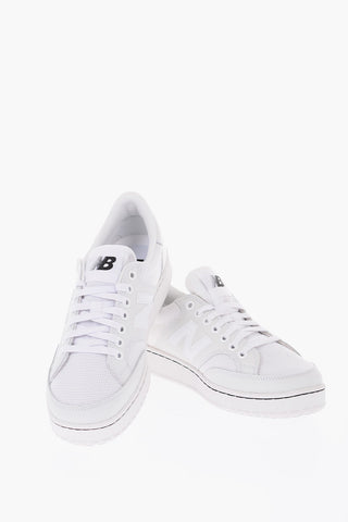 JUNYA WATANABE COMME DES GARCONS leather and fabric sneakers