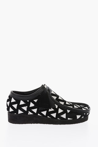 CARHARTT geometric patterned leather wallabee loafers