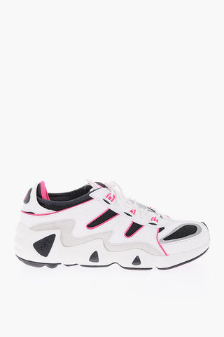 fabric FYW S-97 sneakers with leather details
